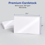 Avery Clean Edge Printable Business Cards with Sure Feed Technology, 2" x 3.5", Glossy White, 200 Blank Cards for Inkjet Printers (8859) - Image 8